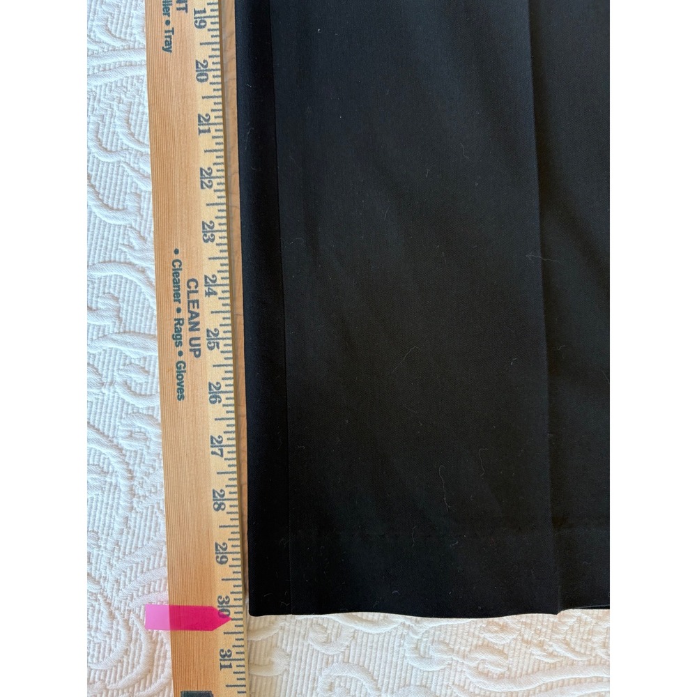 Lauren Ralph Lauren Sanderson Career Black Dress Pants Women‎ 12 Straight Leg - Picture 8 of 9